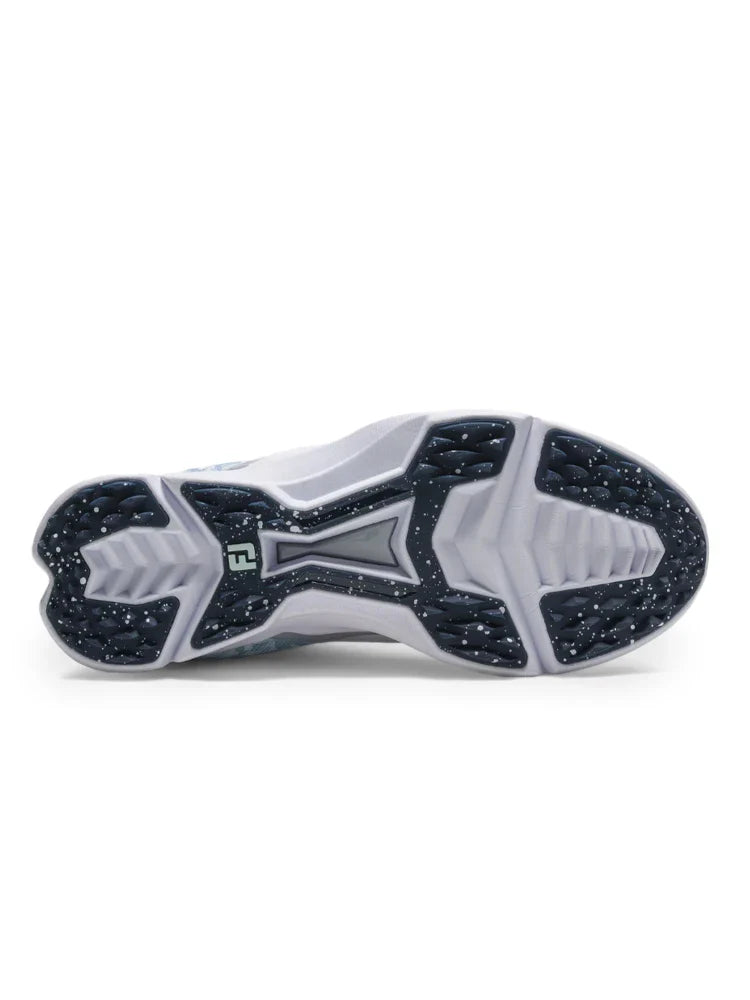 FootJoy Women's Fuel Golf Shoes - White/Blue/Grey