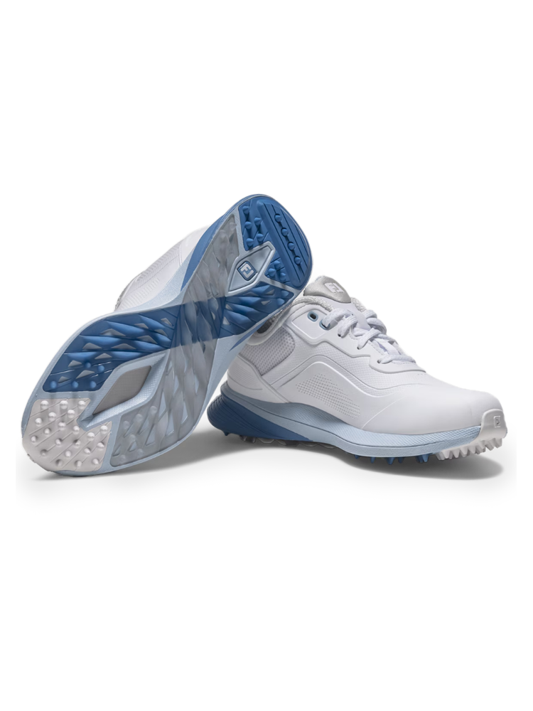 FootJoy Women's Pro SL Golf Shoes - White/Blue