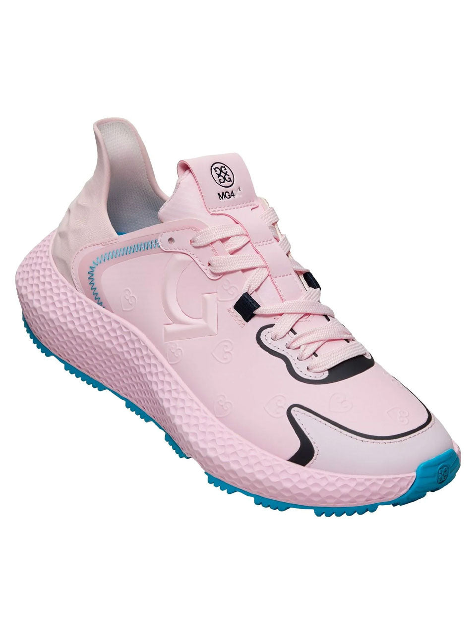 G/FORE Women's MG4X2 Heart G's Hybrid Cross Trainer - Blush/Venetian