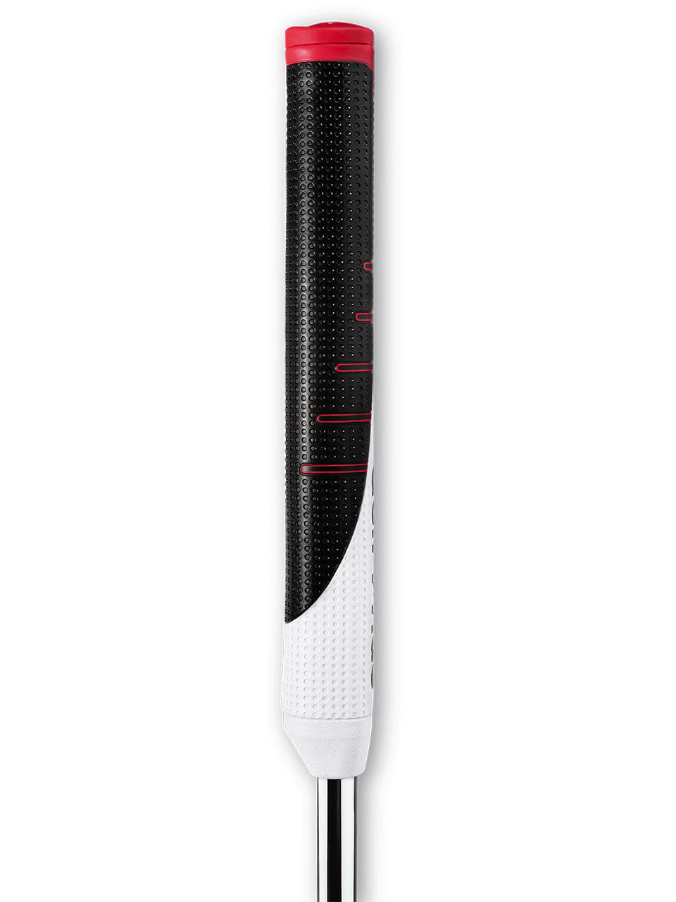 Golf Pride Reverse Taper Flat Putter Grip - Black/White