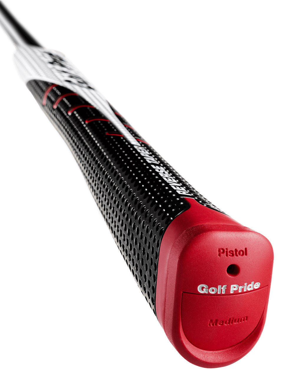 Golf Pride Reverse Taper Pistol Putter Grip - Back/White