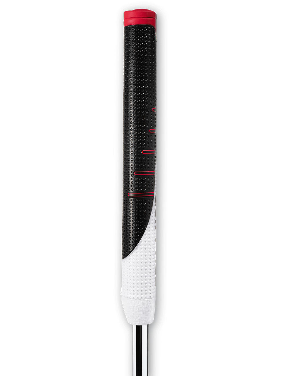 Golf Pride Reverse Taper Round Putter Grip - Black/White