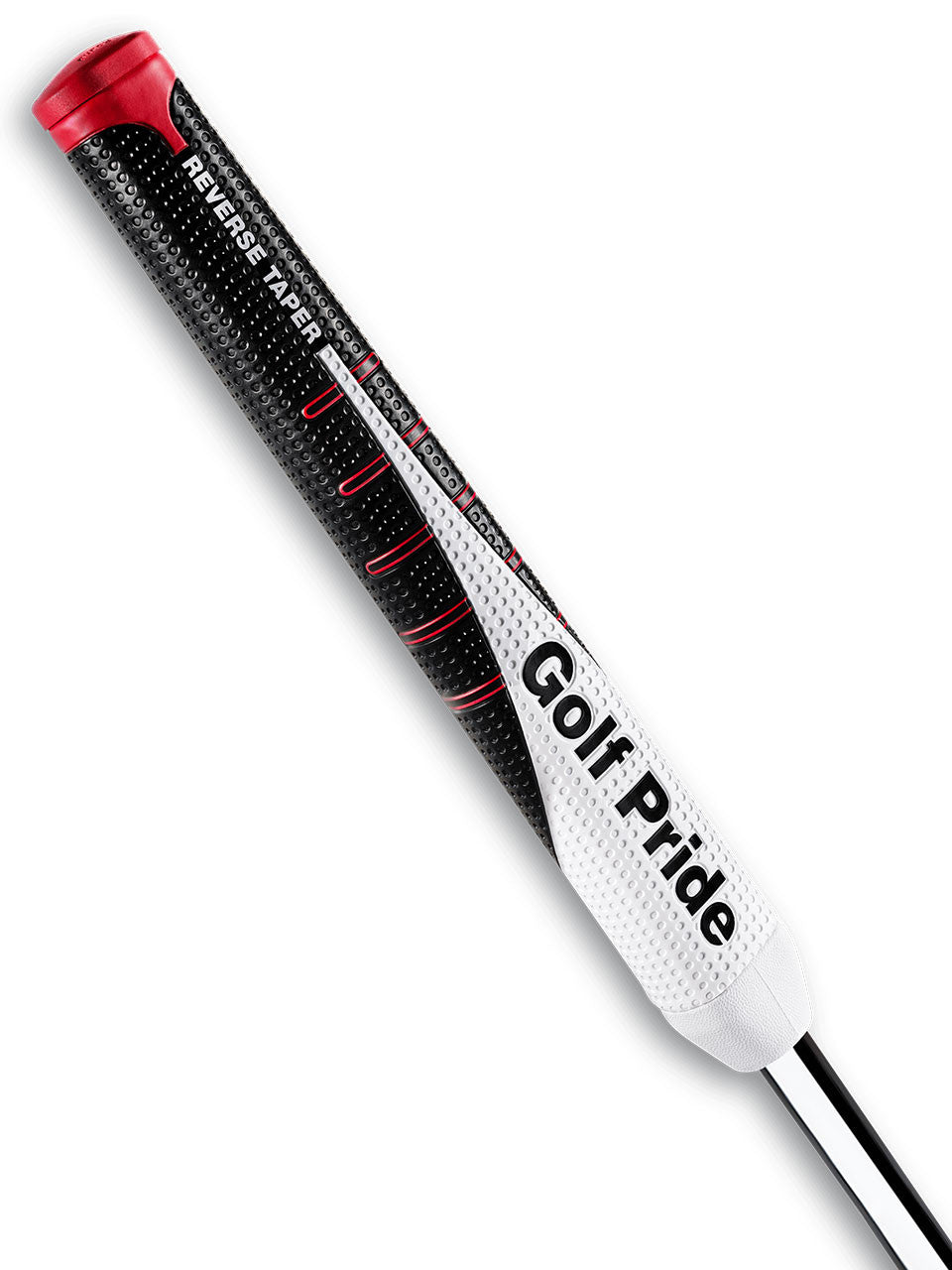 Golf Pride Reverse Taper Round Putter Grip - Black/White