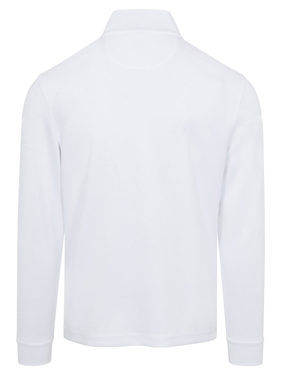 Greg Norman 1/4 Zip Pullover - White