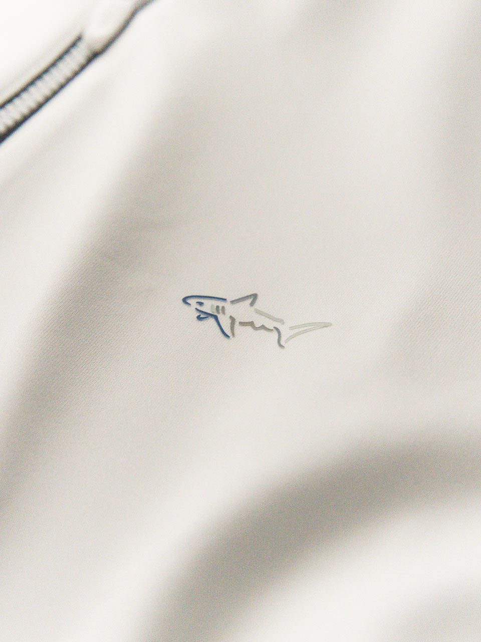 Greg Norman 1/4 Zip Pullover - White