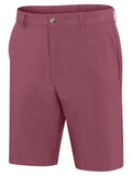 Greg Norman 4-Way Stretch Classic 10-Inch Short - Deep Mauve
