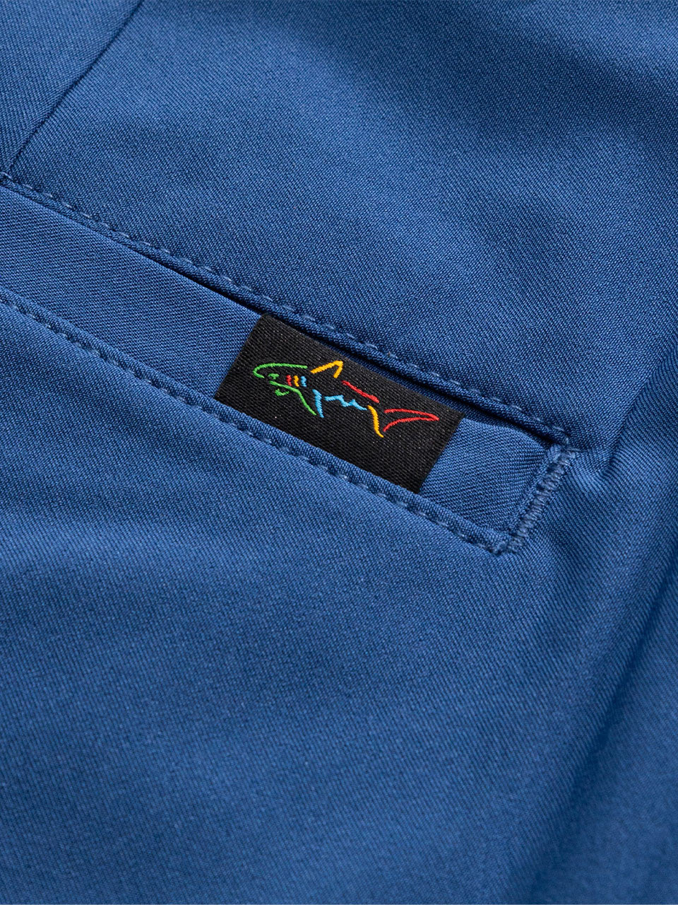 Greg Norman 4-Way Stretch Classic 10-Inch Short - Sapphire Blue