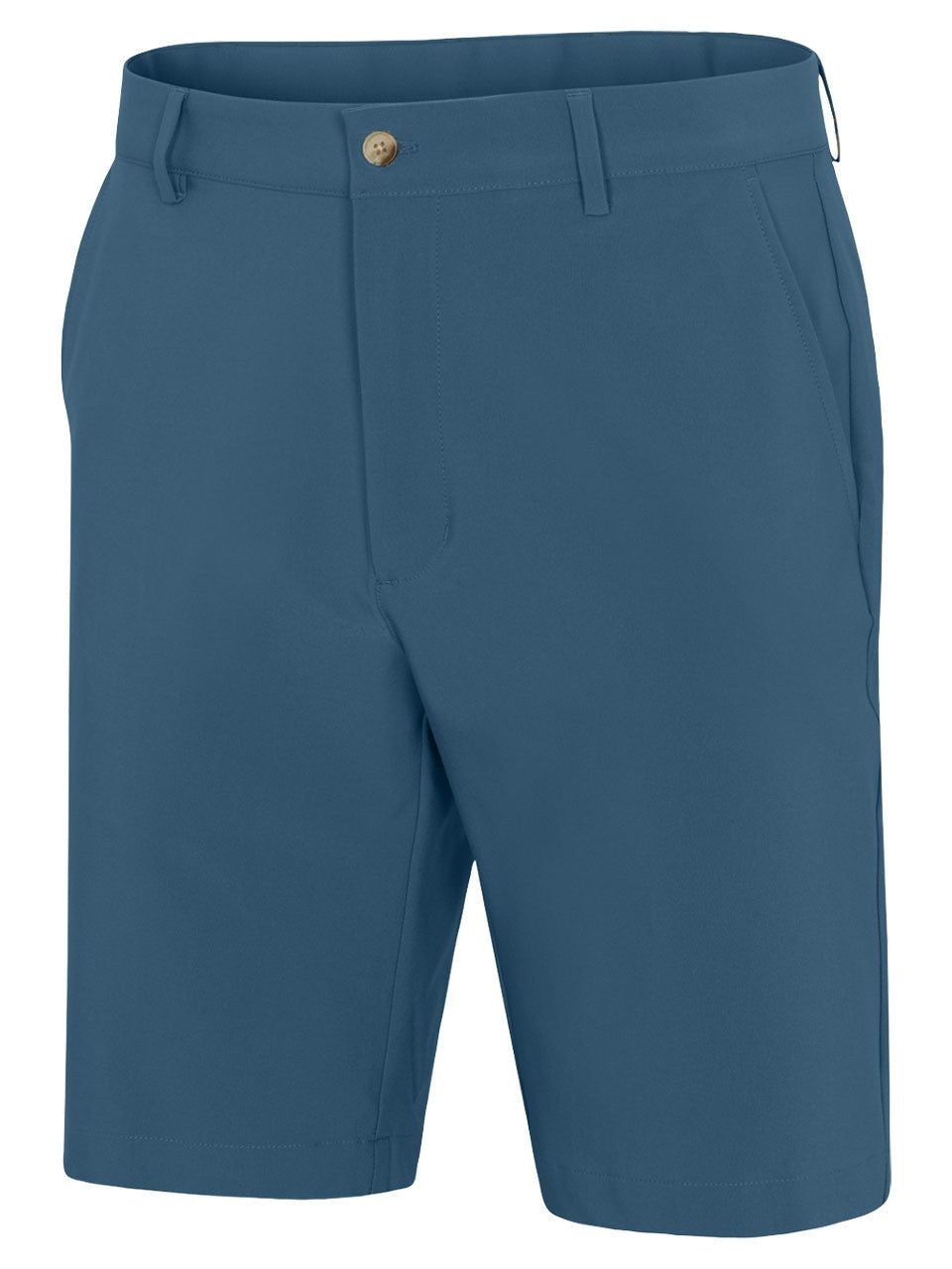 Greg Norman 4-Way Stretch Classic 10-Inch Short - Vivid Teal