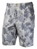 Greg Norman 4-Way Stretch Desert Dream Print Short - Whisper White