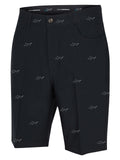 Greg Norman Classic Shark 9.5-Inch Tech Short - Black