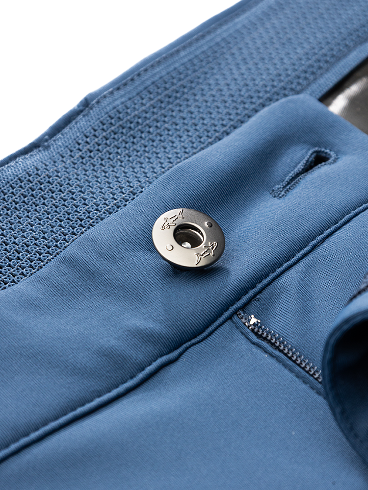 Greg Norman Long Drive Knit Shorts - Dark Denim