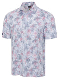 Greg Norman ML75 Stretch Mesh Celebration Polo - White