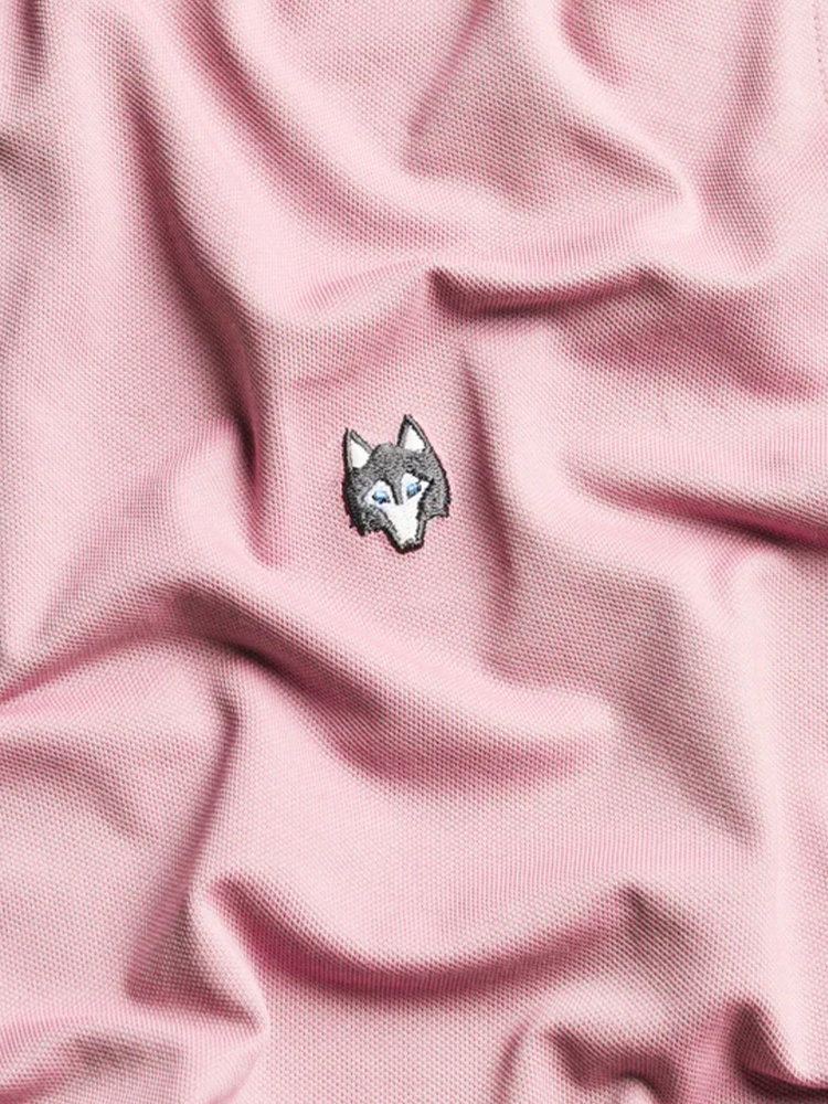 Greyson Crowley Icon Polo - Pink Sky