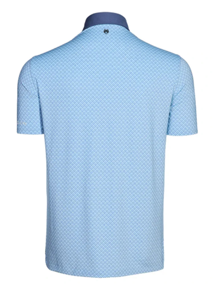 Greyson Players Club Drifter Polo - Wolf Blue
