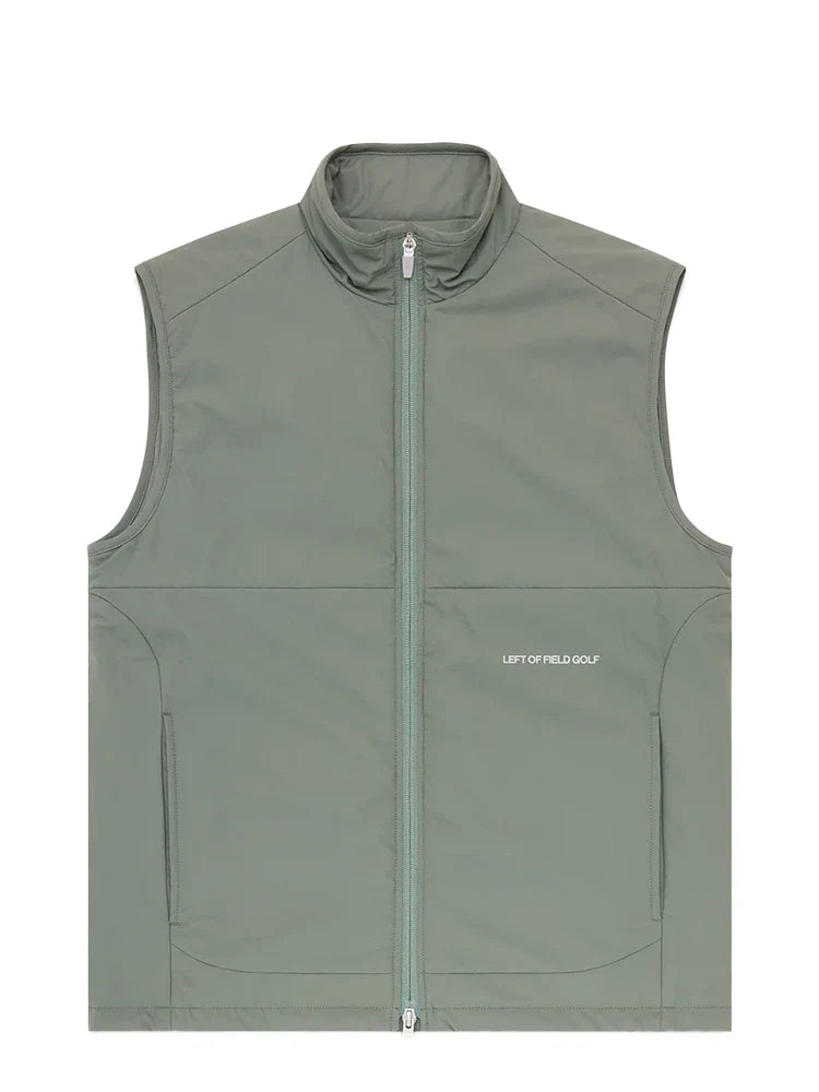 Left Of Field Golf Anderson Insulated Vest - Green