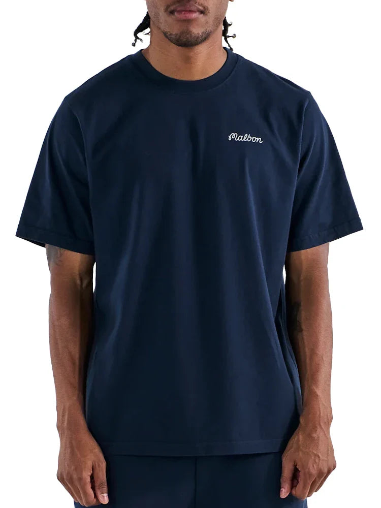 Malbon Bermuda Baldwin Tee - Navy