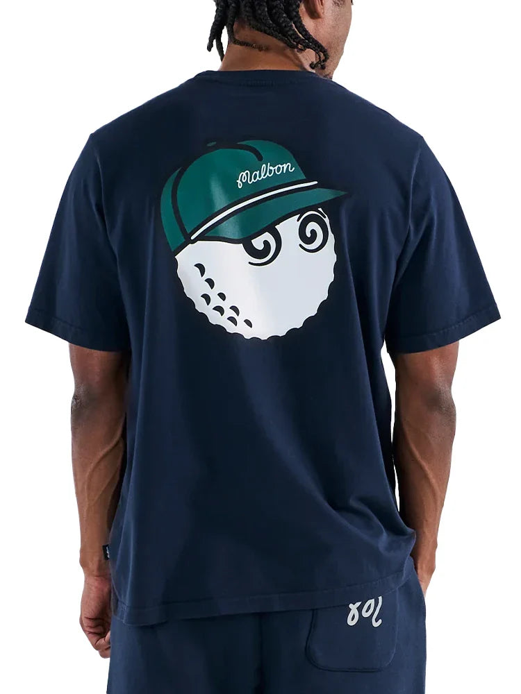 Malbon Bermuda Baldwin Tee - Navy