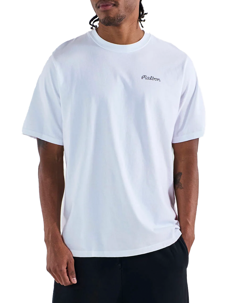 Malbon Bermuda Baldwin Tee - White