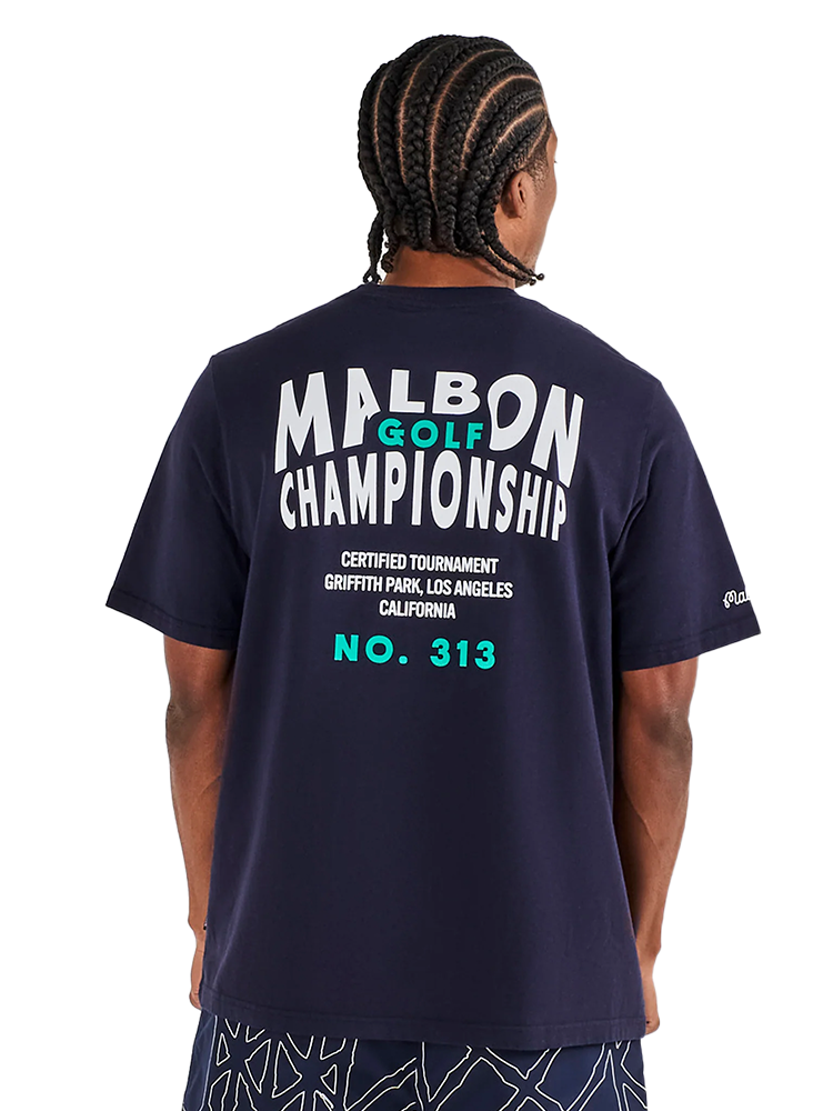 Malbon Bermuda Championship Tee - Midnight