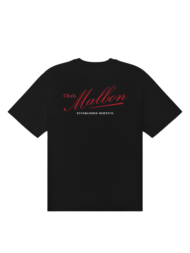 Malbon Bermuda Members Tee - Black