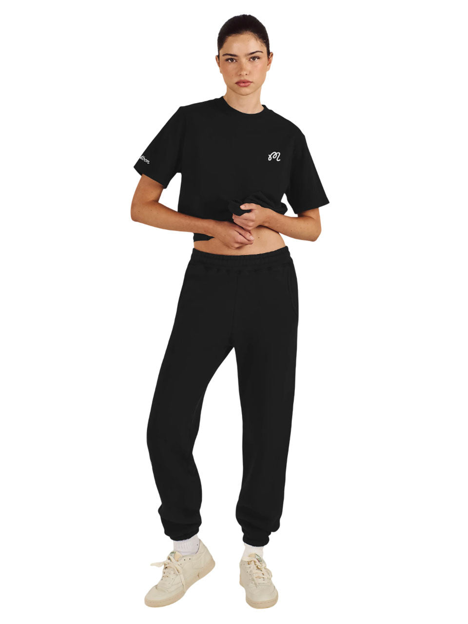 Malbon Clubhouse Sweatpant - Black