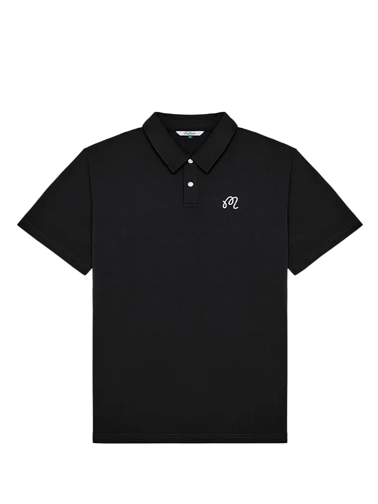 Malbon Fairway Polo - Black