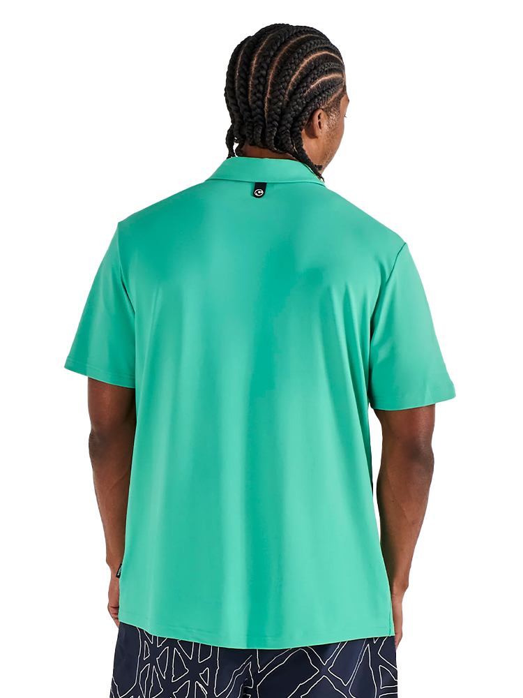 Malbon Fairway Polo - Marine Green
