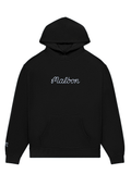 Malbon Fesque Hoodie Polo - Black
