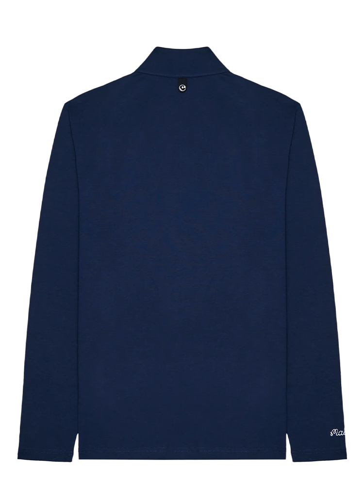 Malbon Flyer Mid Layer - Navy
