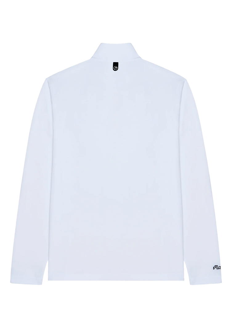 Malbon Flyer Mid Layer - White