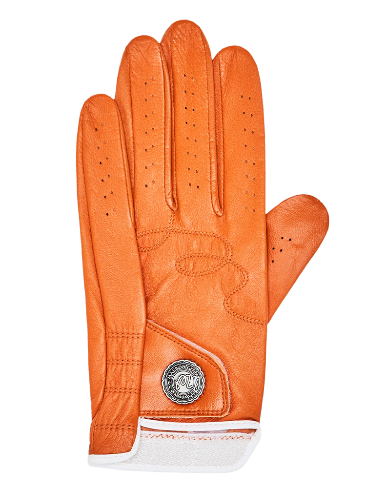 Malbon Palmera Golf Glove - Marmalade
