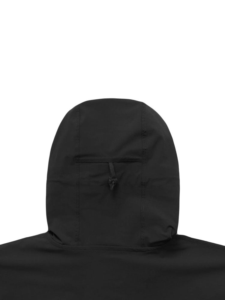 Malbon Performance Full Zip Shell Jacket - Black