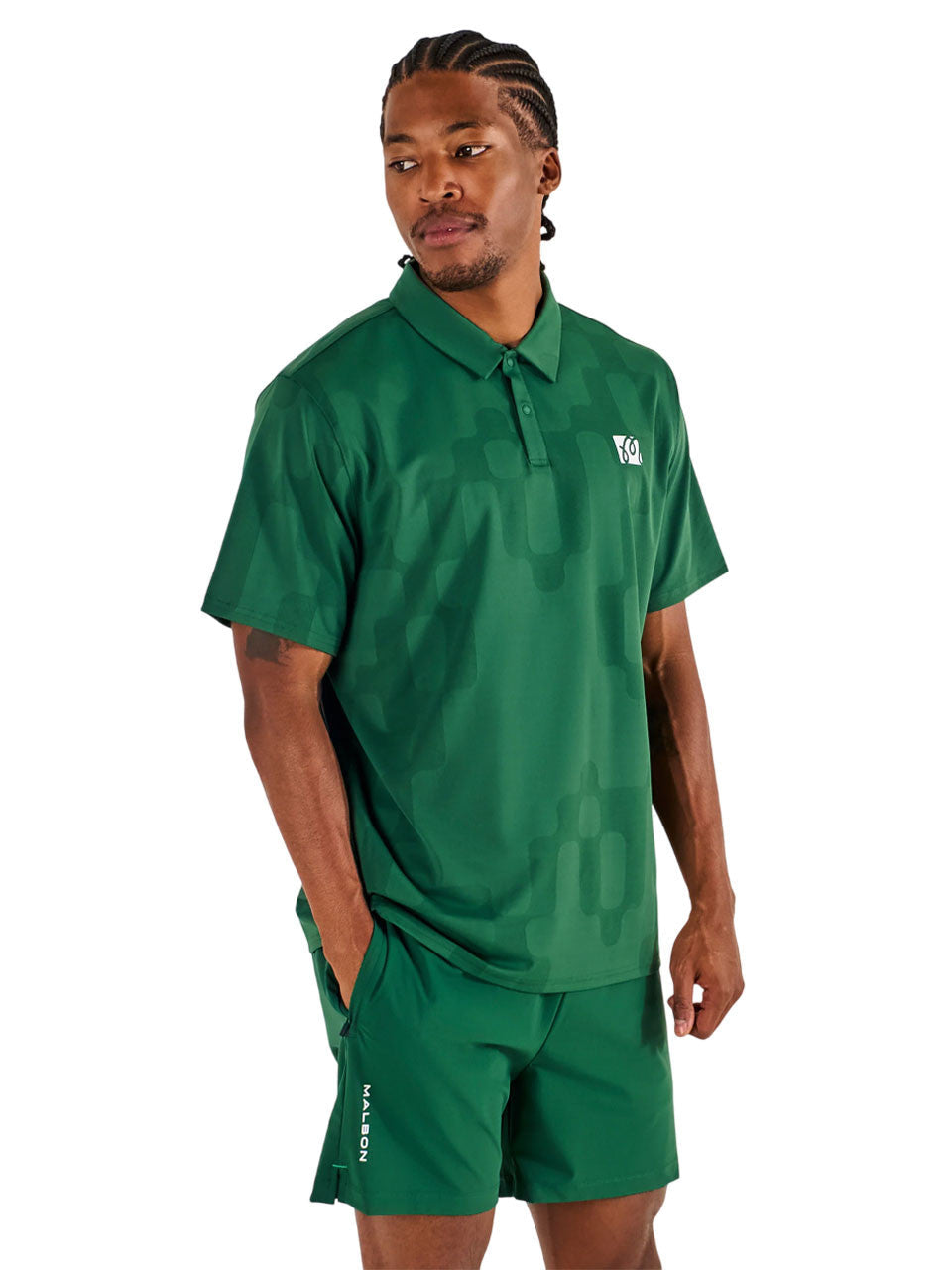 Malbon Performance Tech Short - Eden