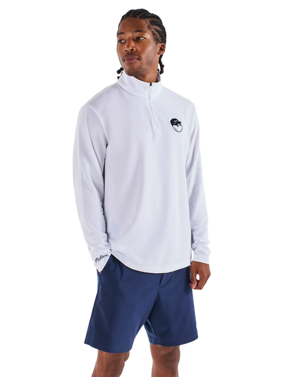Malbon Ripley Coolcore Short - Navy
