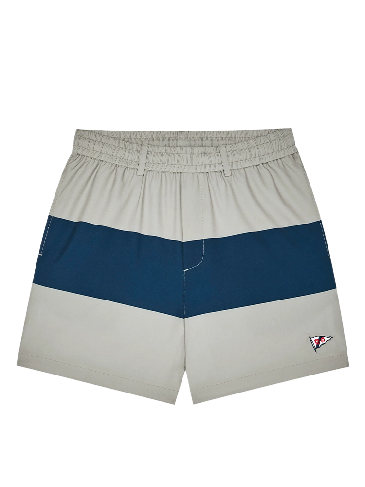 Malbon Scooter Yacht Club Short - Seagrass/Navy