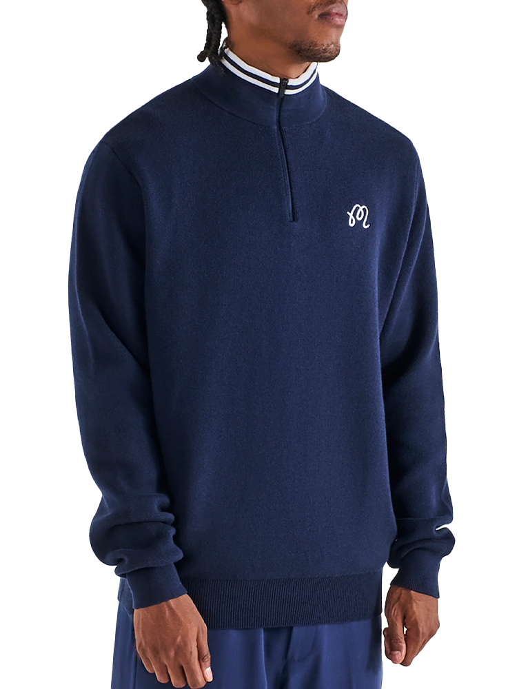 Malbon Sorrel Sweater - Navy