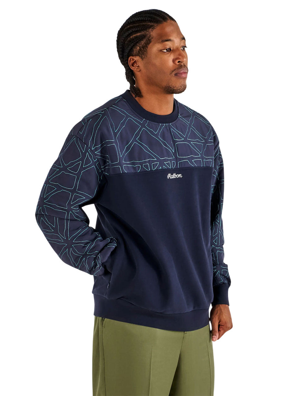 Malbon Tierra Crewneck - Midnight