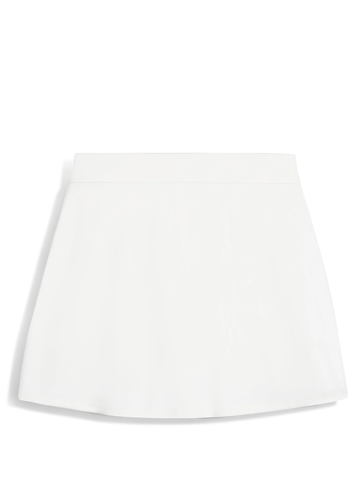 Malbon Womens Baseline Skort - White