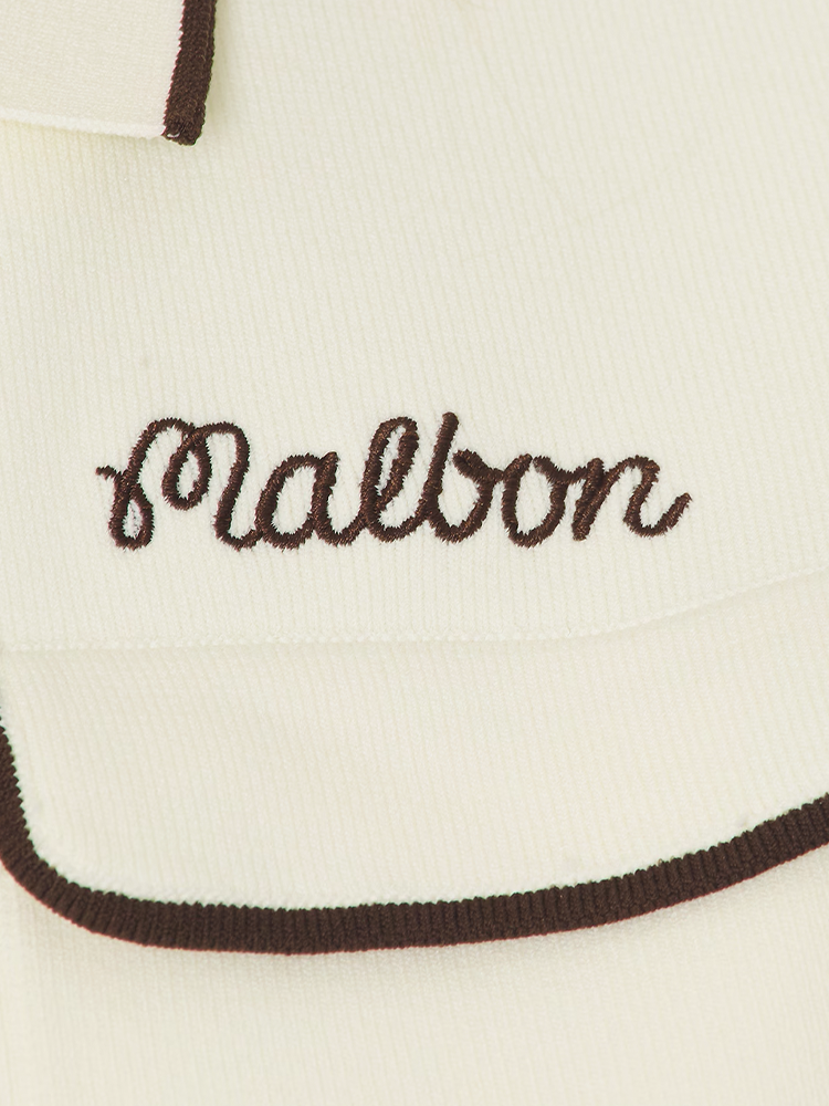 Malbon Womens Jacqueline Polo - Cream