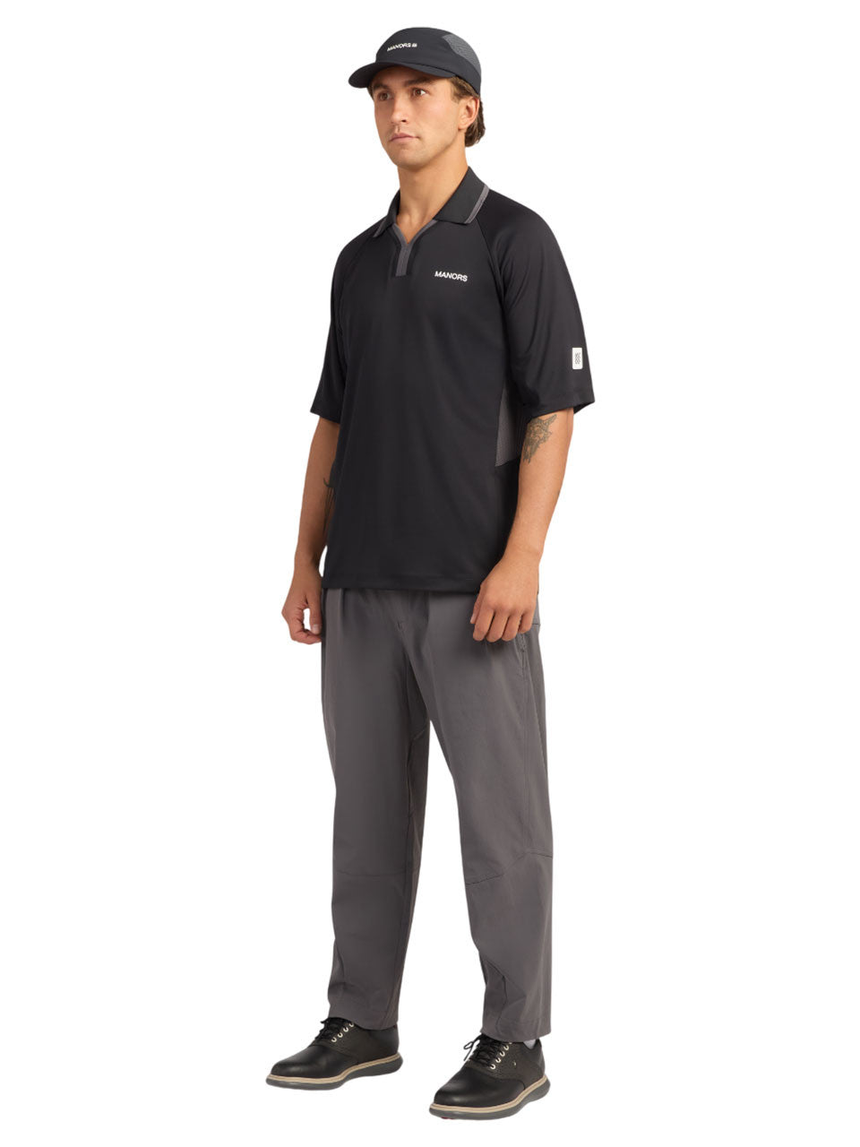 Manors Golf Club Polo - Black