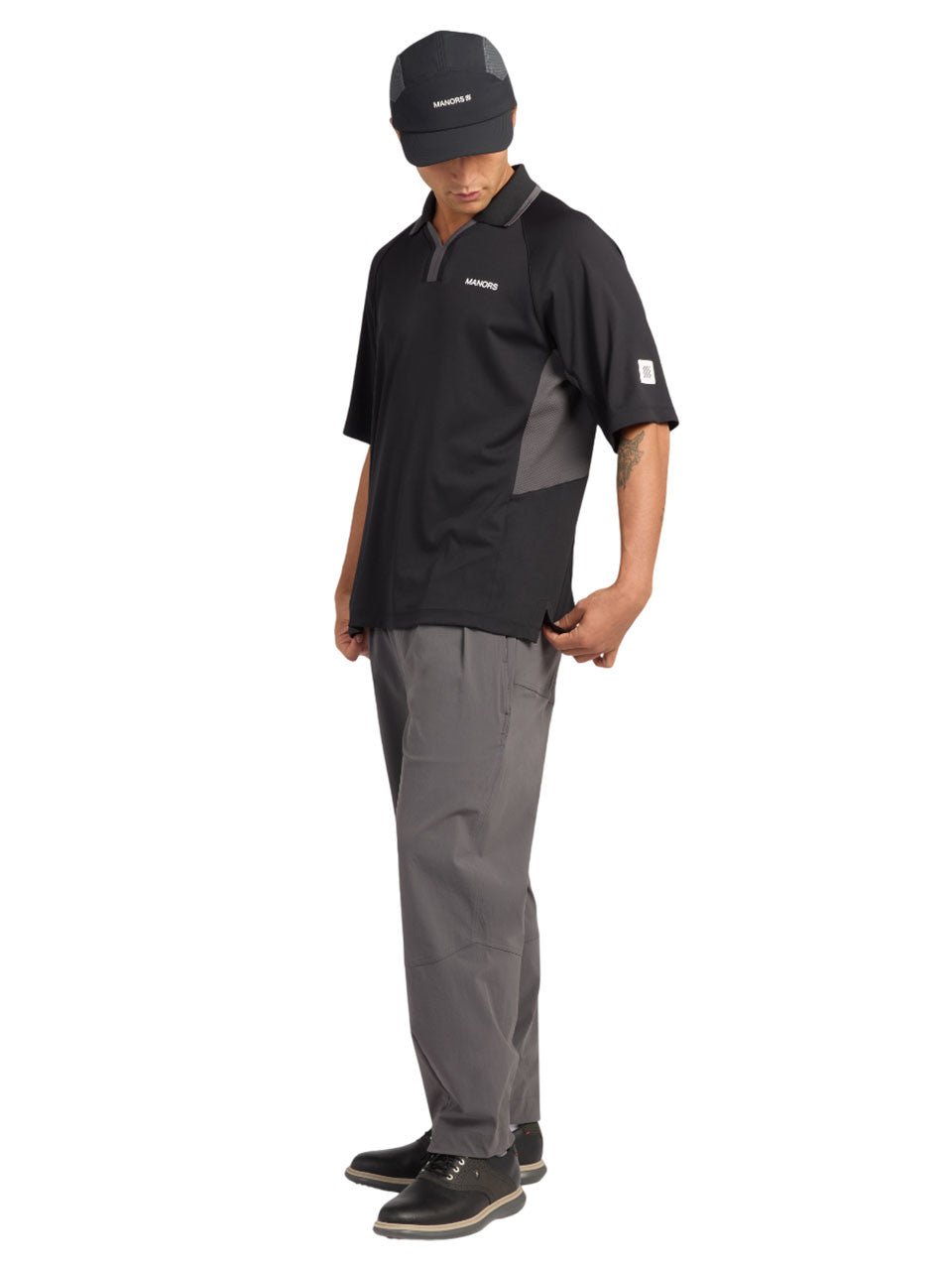 Manors Golf Club Polo - Black