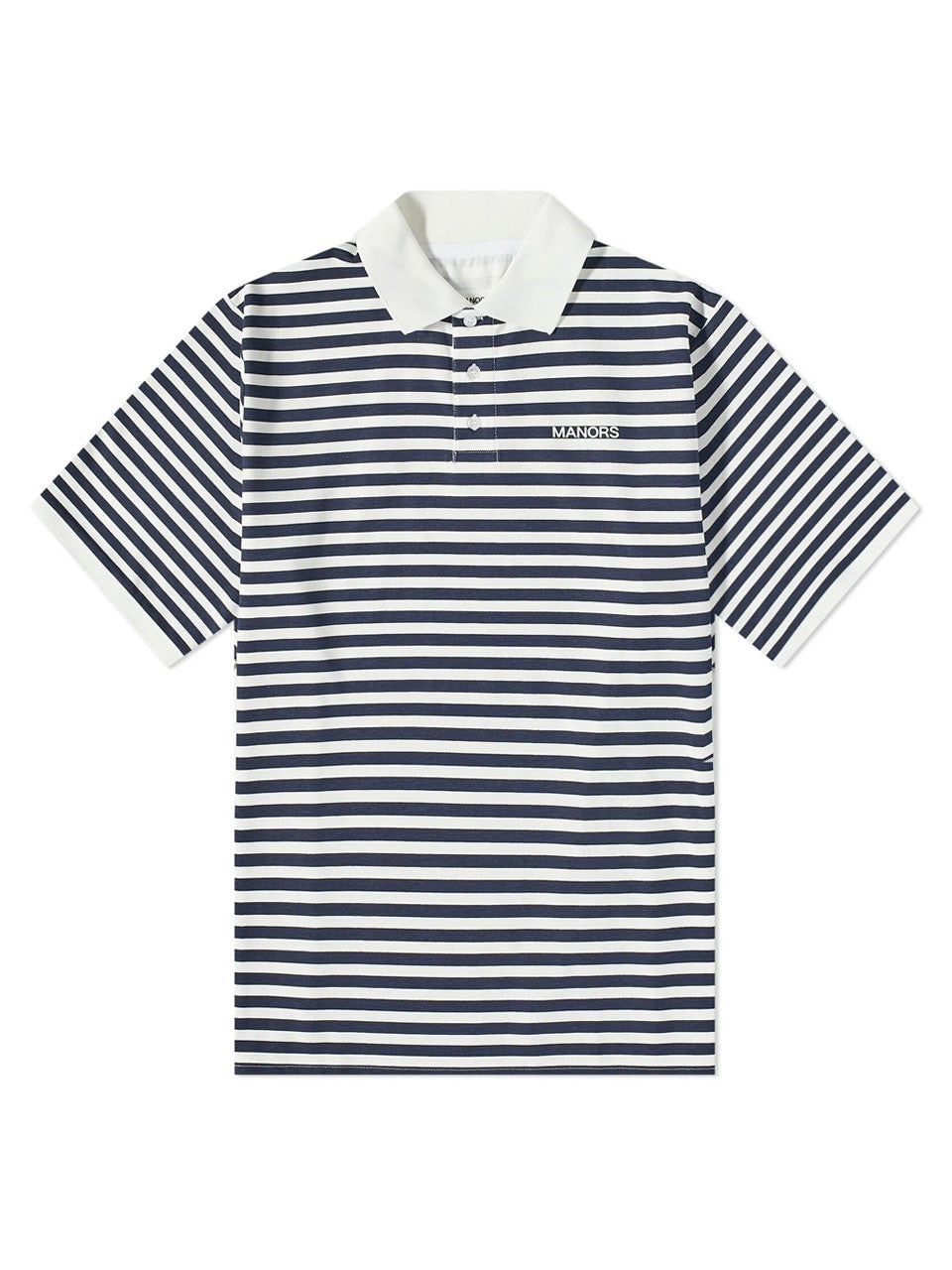 Manors Golf GOAT Pique Monogram Polo - Cream