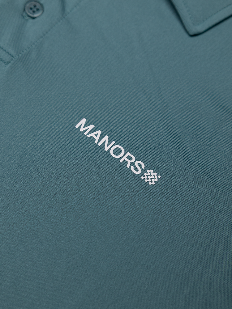 Manors Golf Lightweight Course Polo - Arctic