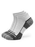Meikan 3 Pack Low Cut Coolmax Comfort Sports Socks - White