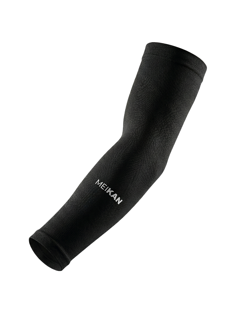 Meikan UPF 50+ Cooling Arm Sleeves - Black
