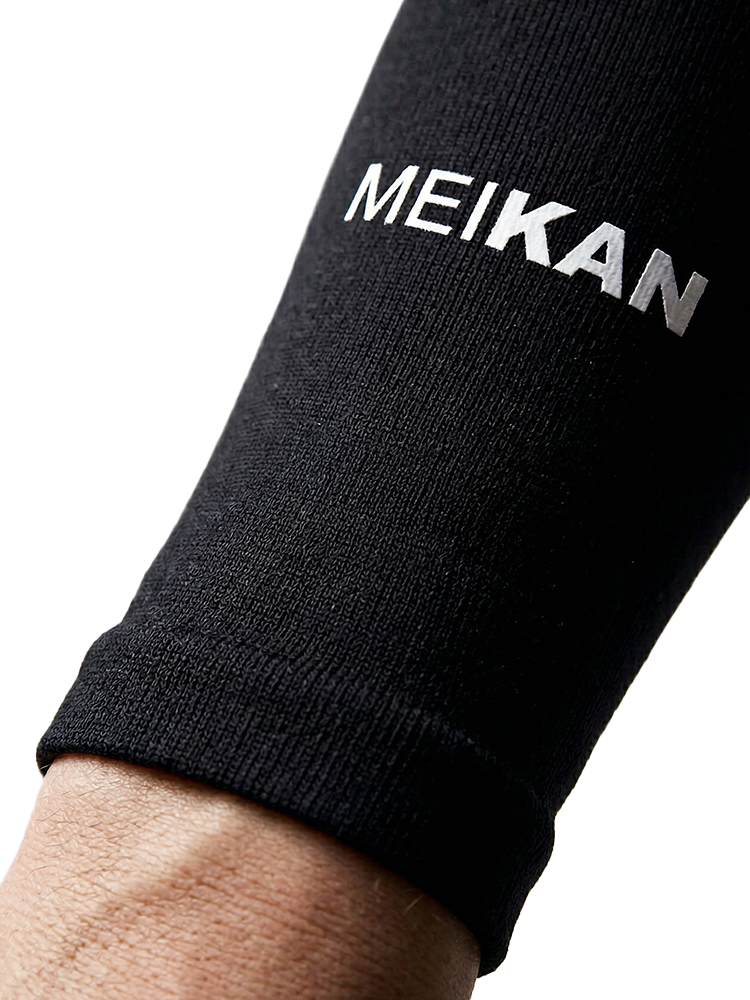 Meikan UPF 50+ Cooling Arm Sleeves - Black