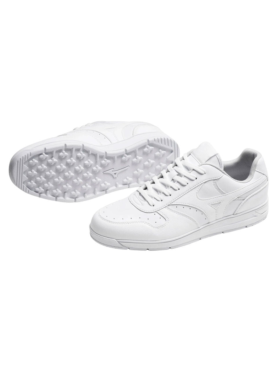 Mizuno City Wind GS Spikeless Golf Shoes - White