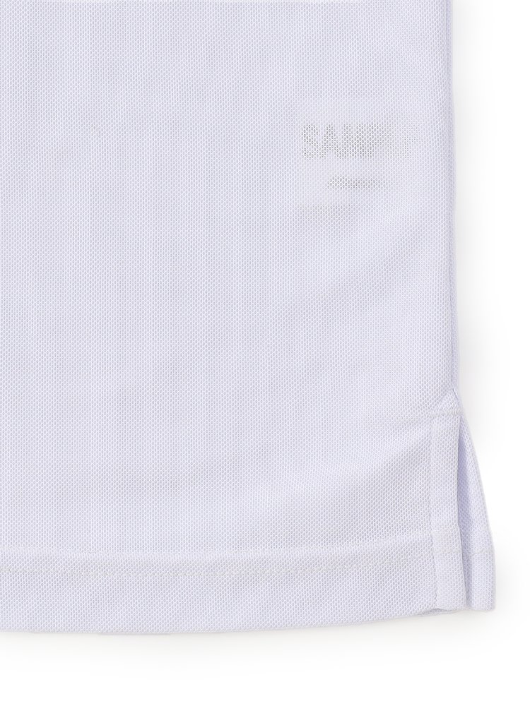 Mizuno Monogram M Short Sleeve Polo Shirt - White