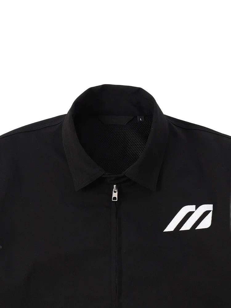 Mizuno Monogram M Swing Top Jacket - Black