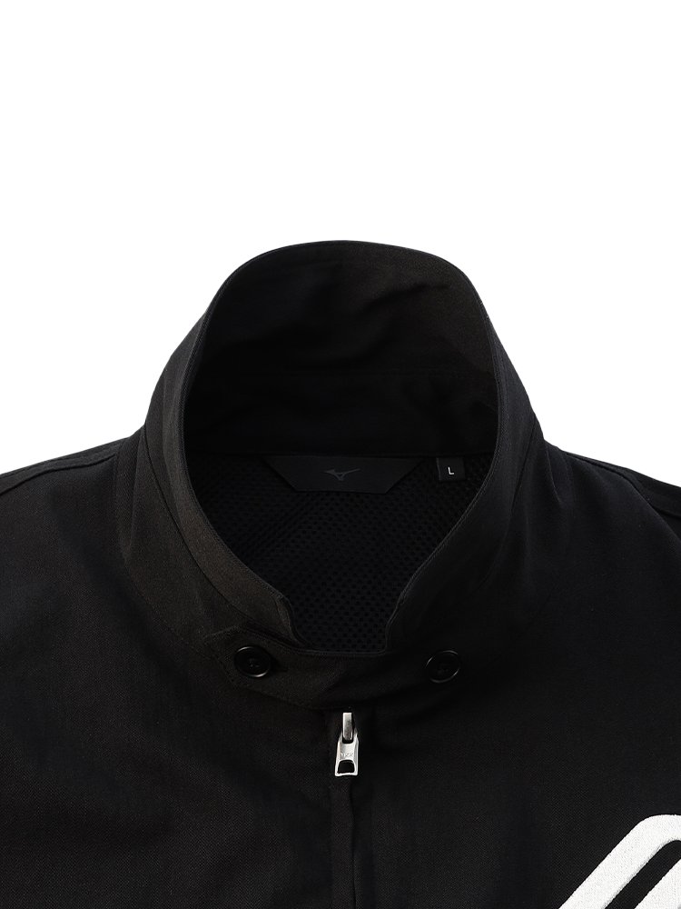 Mizuno Monogram M Swing Top Jacket - Black